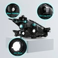 thumbnail image 3 of For 2009-2014 Nissan Maxima Sedan Halogen Headlights Replacement Headlamps, 3 of 7
