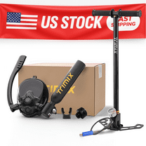 TRIMIX Mini Scuba Lung Tank 0.5L With Snorkeling Mask High Pressure Hand Pump Support Up to 10 Minutes Underwater Breathe 5 Meter Depth