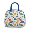 thumbnail image 2 of Womens Colorful Dinosaur and Leaf Pattern Lunch Box for Work,Insulated Lunch Bag for Women,Loncheras Para Mujer,Leakproof Adult Lunch Bag for Work,Beach,Travel,Picnic,Camping, 2 of 7
