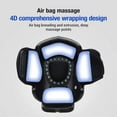 thumbnail image 4 of 4-in-1 Cordless Knee Massager with Heat, Vibration, Air Compression & Red Light, Rechargeable Wrap for Soothing Joint Comfort and At-Home Relaxation, 4 of 6
