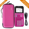thumbnail image 3 of Estuche de almacenamiento Aproca para Texas Instruments TI-84 Plus CE Rosa, 3 of 9