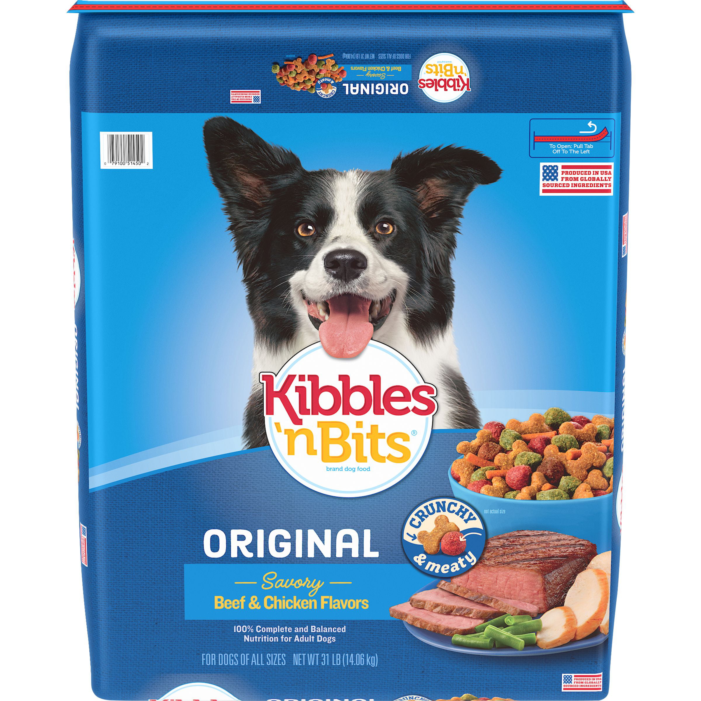 Kibbles 'n Bits Original Dry Dog Food, 31-Pound - Walmart.com - Walmart.com