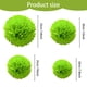 thumbnail image 4 of Advancent Juego de 1 Uds. De pompones de papel verde de 7,8 pulgadas, decoraciones de flores de papel, pañuelos colgantes, flores para fiesta de Kits de decoración para fiestas Verde 7.8 pulgadas, 4 of 6