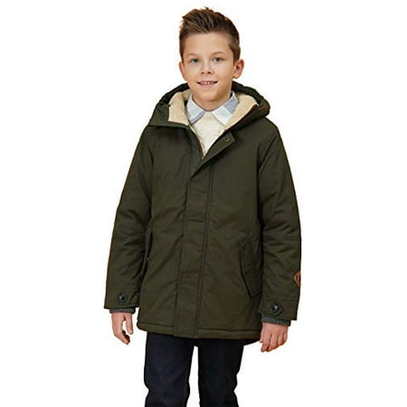 Boys 2024 green coat