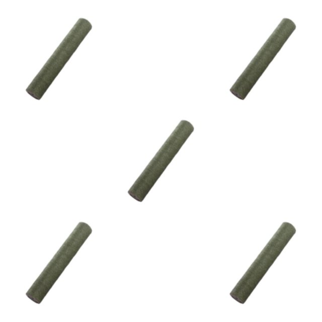 Transemion 1Pack Scratch Post Refill Pole Grinding Protect Claw Rope Nails Sisal cat Green H 12.5cm Dia 7cm 5Set