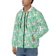 thumbnail image 3 of Honeii Cute Alpaca 1 Print Hoodies for Men, Pullover & Full Zip, Breathable Zip up Hoodie, Sweatshirt-X-Large, 3 of 5