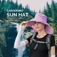 thumbnail image 3 of Sun Hats for Women Hiking Fishing Hat Wide Brim Hat with Large Neck Flap Sun Protection Hats for Men and Women, 3 of 5