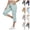 34# Mint Green, variant on Women's Cargo Capris Cotton Pants with Button Pockets Elastic Waist Lightweight Cute Hiking Casual Pant for Summer (White,S)