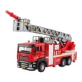 thumbnail image 2 of Camión de bomberos de juguete, juguete de fundición a presión, educativo, control, coleccionable, escalera de bombero. Camión con escalera 053, 2 of 9