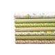 thumbnail image 5 of Bearachild 7 piezas de tela de algodón con estampado de flores verdes, surtido de costura y acolchado, tela para manualidades, juego de Kits de Type3 NO3 Bearachild CBP076546, 5 of 5