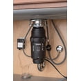 thumbnail image 2 of Moen GXP33C GX PRO Series 1/3 HP Continuous Feed Garbage Disposal, Power Cord Included, 2 of 9