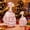 white, variant on 23-Inch Cement Goose Outdoor Garden & Patio Goose Statue Clothing, Festival Costumes, Cute Spring Fresh Pastoral Style
