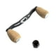 thumbnail image 5 of Accesorio de ajuste de brazo basculante único con mango de carrete de pesca de carbono ligero para Plata, 5 of 9