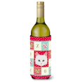 thumbnail image 1 of Turkish Angora Cat Wine Bottle Beverage Insulator Hugger, 1 of 1
