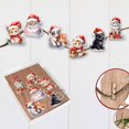 thumbnail image 5 of Christmas Cats Decorative Wooden Clip-on Ornaments of 6 by G. Debrekht - Christmas Decor - 8090016C-S6, 5 of 11