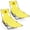 Yellow, variant on Gymax 2PCS Tanning ChairFolding Beach Lounge Chair w/5-Position Adjustable Backrest Blue