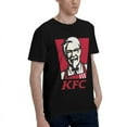 thumbnail image 2 of Kfc Logo Men'S Basic Short Sleeve T-Shirt Fad Black Small, 2 of 8