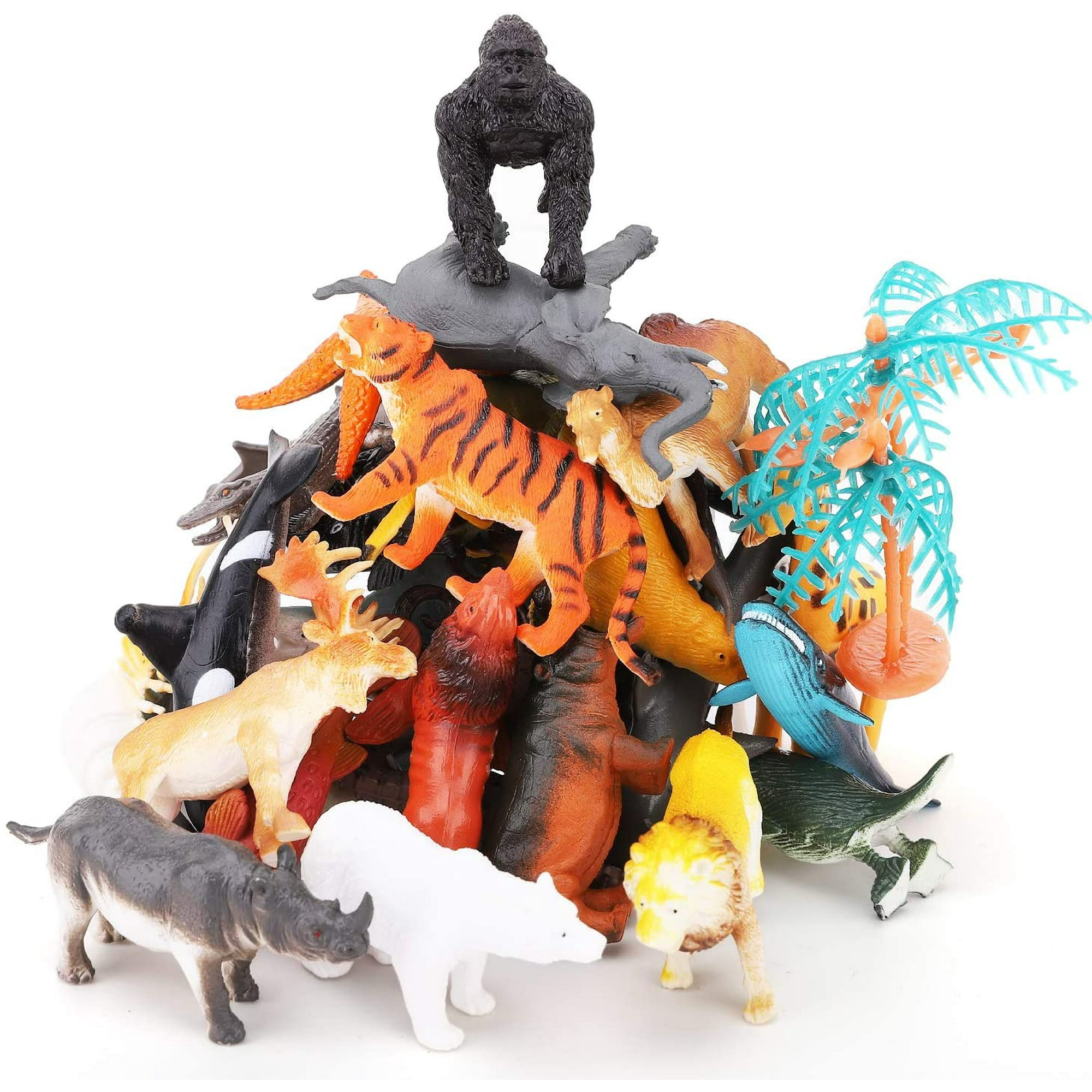 IGUOHAO Mini Animal Figures, 36pack Small Animals Toys Set Mode Toy Playsets for Boys Girls Kids Birthday Party Favors Cupcake Topper 12 Pcs Forest Animals + 24 Pcs Marine Animals – Colorful | Walmart Canada IGUOHAO Mini Animal Figures, 36pack Small Animals Toys Set Mode Toy Playsets for Boys Girls Kids Birthday Party Favors Cupcake Topper 12 Pcs Forest Animals + 24 Pcs Marine Animals – Colorful | Walmart Canada