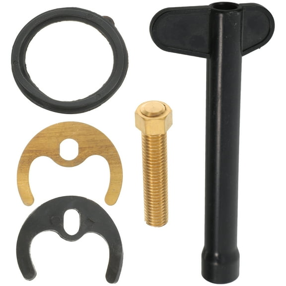 WEUVEB 1Set Kitchen Faucet Mounting Bracket with Horseshoe Washer for Sink Tap Leak Repair