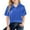 Royal Blue#035, variant on LTTVQM Junior Girls Polo Uniform Shirts School Black Short Sleeve Uniform Top Casual Button Down Uniform Shirts 2025 New with Collar Golf Polo Shirts Lightweight Blouse Black 11-12 Years