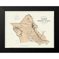 thumbnail image 2 of Covington 14x12 Black Modern Framed Museum Art Print Titled - Oahu Hawaii - Covington 1881, 2 of 5