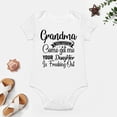 thumbnail image 4 of Grandma You Gotta Come Get Your Daughter - Baby Clothes - Funny Newborn Bodysuit Outfits for Boys And Girls White-style-1 18months, 4 of 7
