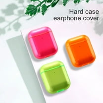 Joernso Protective Case Transparent Shockproof Candy Color Bluetooth-compatible Earphone Cover Protector for AirPods 1/2/Pro