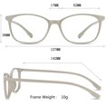 thumbnail image 3 of LifeArt Blue Light Blocking Glasses, Anti Eyestrain, Computer Reading Glasses, Gaming Glasses, TV Glasses for Women Men, Anti Glare (Gray, +2.00 Magnification), 3 of 9