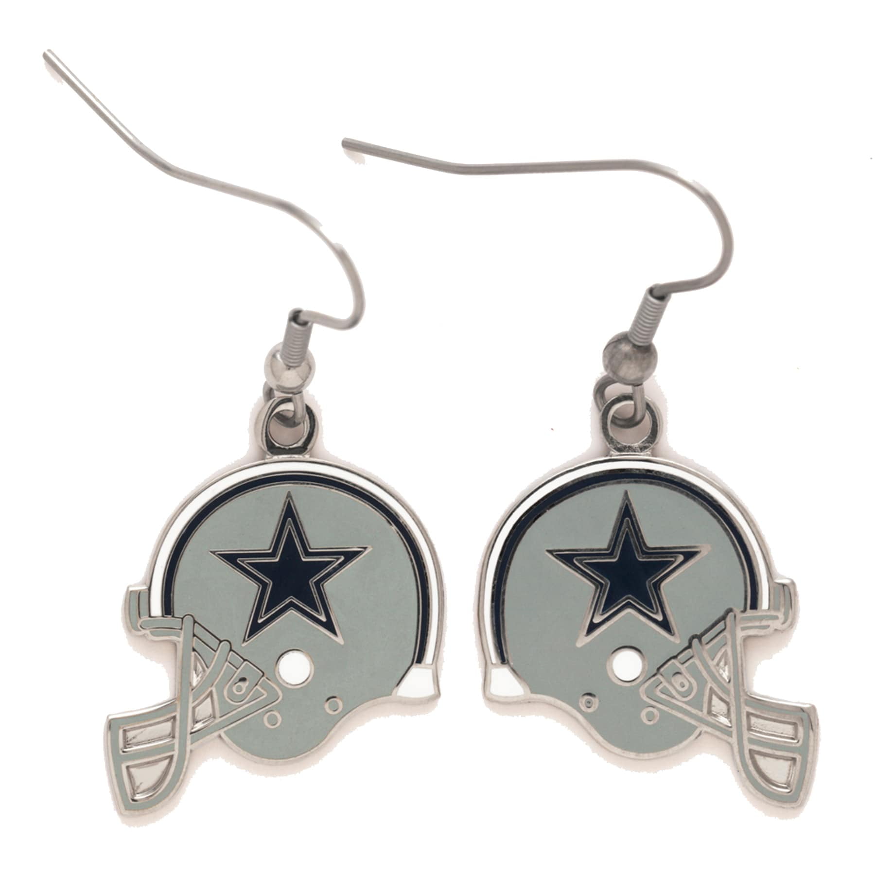 Dallas Cowboys Logo Wire Earrings