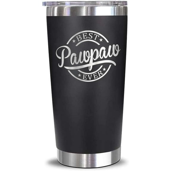 Emily's Best Pawpaw Ever Tumbler - Father's Day & Birthday Gift - Grandpa's New Pawpaw Gift
