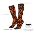 thumbnail image 4 of Knee High Socks for Men and Women, Pumpkin Fallen Leaves Althletic Compression Socks, Support Long Tube Socks for Outdoor Sport, Calf Socks, High Stockings for Women Men, 4 of 7