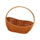 thumbnail image 5 of Cesta de mimbre para macetas, cesta para frutas y artículos diversos, organizador con asa y flores. L, 5 of 9