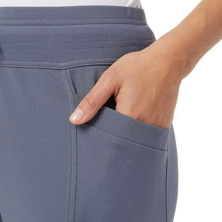 32 Degrees Heat Women s Tech Fleece Jogger Pants Size L Dark Gray Walmart