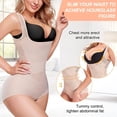 thumbnail image 3 of Nebility Women Shapewear Bodysuit Tummy Control Butt Lifter Panty Hi-Waist Trainer Stomach Body Shaper Slimming Girdles Tank Tops, 3 of 8