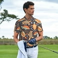thumbnail image 3 of Polo Shirts for Men, Turtles and Sea Plants Cuteness Casual Mens Polo Shirts Short Sleeve Button Down Classic Mens Golf Polo Shirts, 3 of 7