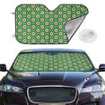 thumbnail image 2 of Daiia 60s and 70s Style Windshield Sun Shade for Car SUV Truck (Small ), Car Sun Shade Windshield, Car Shades for Front Windows, Sunshade for Car Windshield, 2 of 7