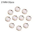 thumbnail image 1 of 30 pcs Plastic Buttons Shirt Buttons 21MM30ST 30ST 21MM30 st[XJ], 1 of 4