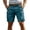 Blue, variant on CCRFTGI Mens Cargo Shorts Belt Shorts Relaxed Fit Casual Summer Hiking Shorts with Multi Pockets Light Gray S