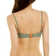 thumbnail image 2 of Tanya Taylor womens  Maxine Bikini Top, xs, Green, 2 of 3