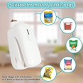 thumbnail image 4 of Mini Sealer 2 in 1 Portable Bag Sealer Bag Sealer Plastic Bag Sealer with Cutter Handheld Heat Sealer Sealing Machine for Food and Snacks Storage (White), 4 of 5