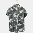 thumbnail image 4 of Stamzod Mens Shirts Hawaiian Tropical Shirt Short Sleeve Casual Button down Lapel Summer Plus Size Shirts for Men, 4 of 4