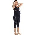 thumbnail image 2 of 2XU Pre-Natal Sport Compression 3/4 Tights Black ( L ), 2 of 2