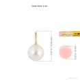 thumbnail image 4 of ANGARA Classic Freshwater Cultured Pearl Solitaire Pendant in 14K Rose Gold for Women | June Birthstone, Birthday, Anniversary, Jewelry Gift for Women | Pearl Necklace, 4 of 8
