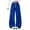 02#Blue, variant on Women's Wide Leg Sweatpants Elastic Waist Drawstring Casual Joggers Loose Fit Track Pants Plus Size Comfortable Streetwear Hot Pink 3XL
