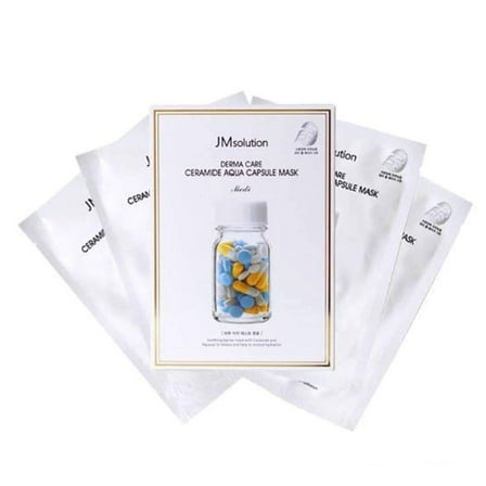 JM Solution Derma Care Ceramide Aqua Capsule Masks 30ml 10pcs