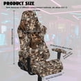 thumbnail image 4 of TSOVTHRID Deer Elk Camo Hunting Print 4PCS Gaming Chair Cover, Anti Scratch Recling Cmoputer Chair Slipcover with Armrest Cover Washable Thick Computer Chair Protection for Home Office, 4 of 7