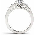 thumbnail image 3 of 1-1/3 Carat T.W. Diamond Three-Stone Engagement Ring in 14kt White Gold, 3 of 5