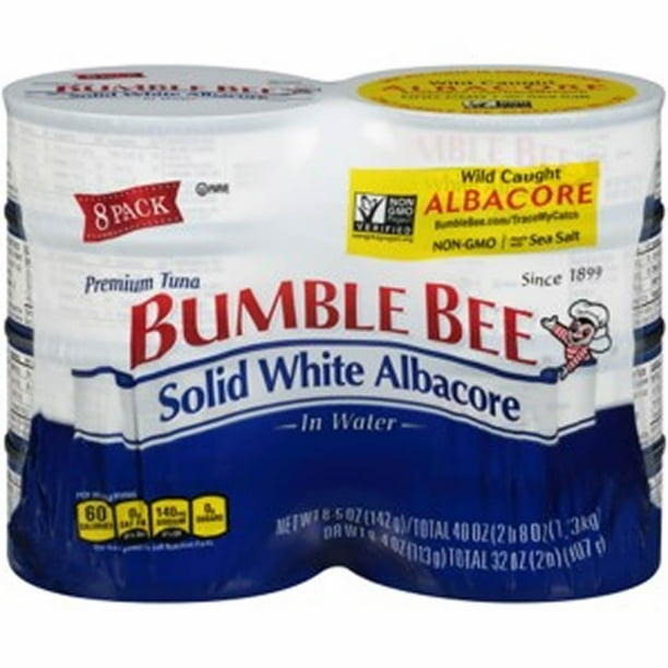 Bumble Bee Solid White Albacore Tuna in Water, 8 pk./5 oz. Walmart