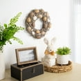 thumbnail image 2 of Northlight Neutral Earth Tones Small Speckled Egg Easter Twig Artificial Wreath - 12", 2 of 5