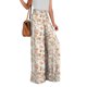 thumbnail image 1 of Txlixc Pantalones Sueltos Florales para Mujer, Cintura Alta Casual Ocio Diario Ropa De Calle Suelta De Pierna Ancha, Verano Txlixc Moda, 1 of 3